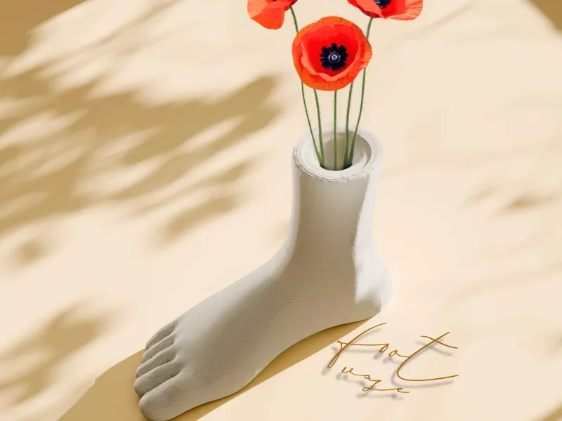 Floral Step – A Bold Walk into Bloom