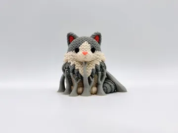 Letrero o emblema decorativo: Knitted Domestic Longhair — vista de referencia 3