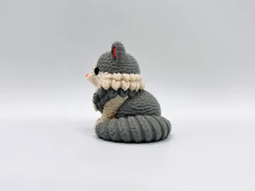 Letrero o emblema decorativo: Knitted Domestic Longhair — vista de referencia 5