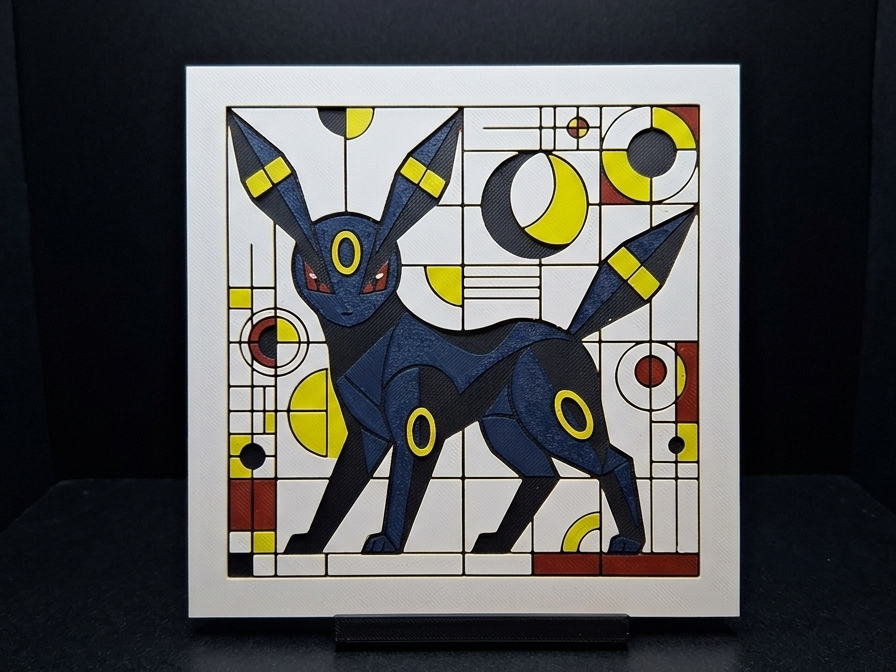 Umbreon Bauhaus - Hueforge 