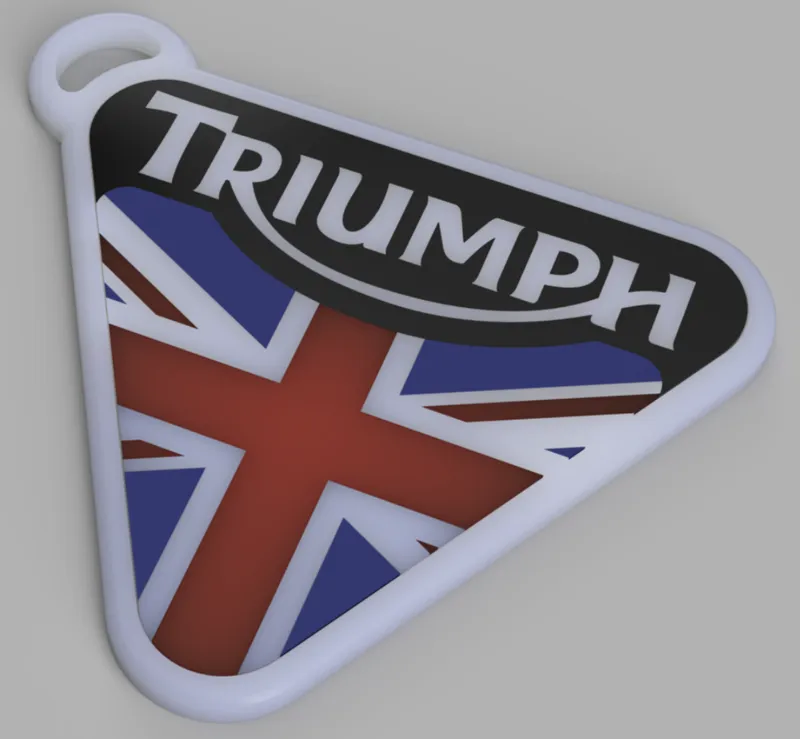 Triumph Keychain