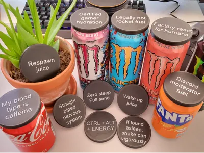 Funny can lid collection