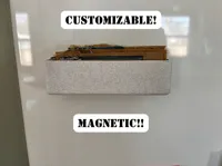 Magnetic Fridge Tray - Curved