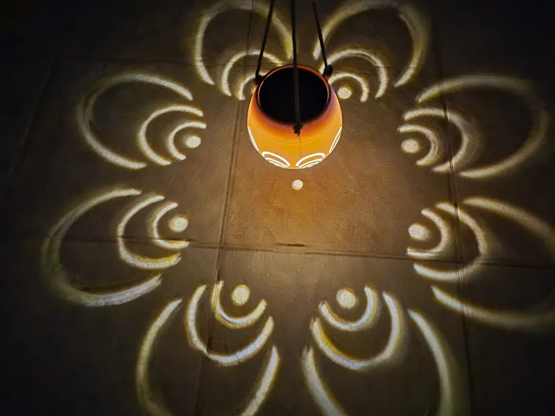 Solar o. LED Windlicht Epic Solar Flower Lanter