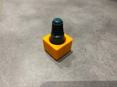 Gridfinity Kitchen Drawer Wine Stopper Holder