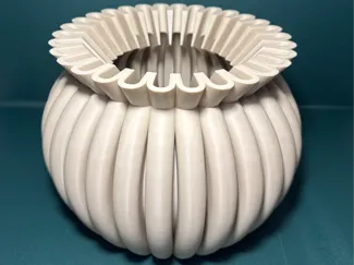 Short Eccentric Vase