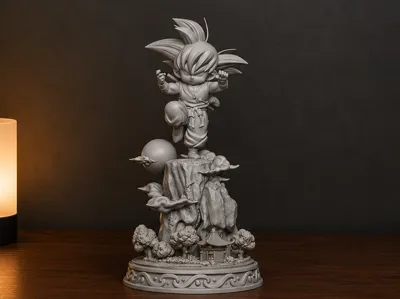 Kid Goku – Dragon Ball 3D Printable Figure