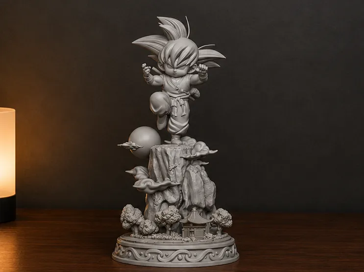 Kid Goku – Dragon Ball 3D Printable Figure