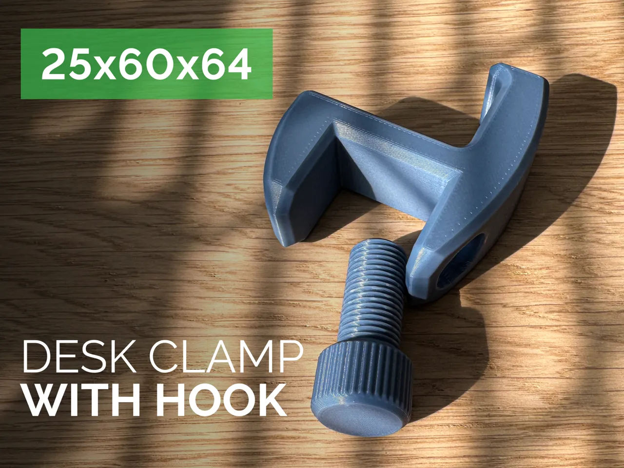 Desk Clamp with Hook view 2