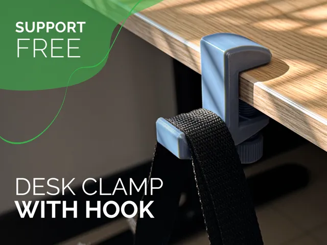 Desk Clamp with Hook
