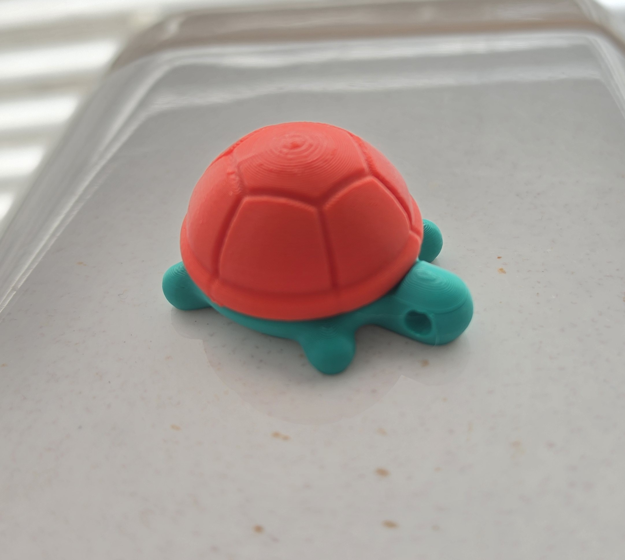 Miniatura 3 do modelo 3D Turtle Keychain Container