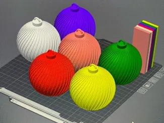 Tree christmas ball color