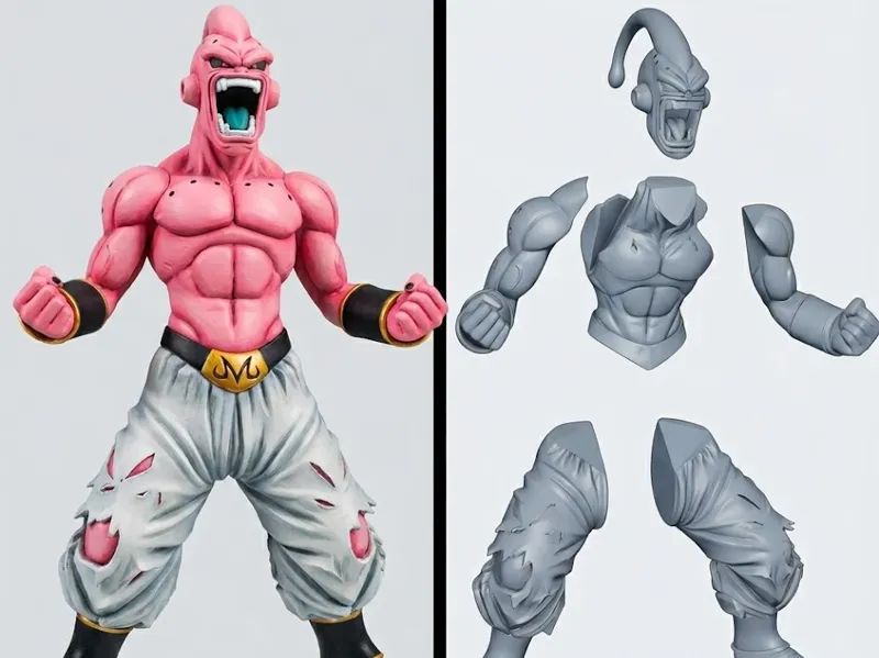 Majin Bu a PEZZI