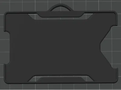 Ultrathin 2-SLOT Badge Holder
