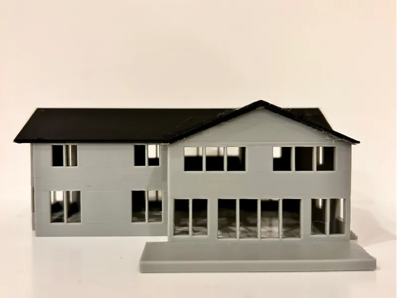N Scale Cottage