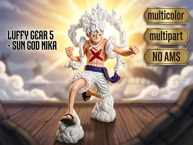 Luffy Gear 5 One Piece| NO AMS & AMS