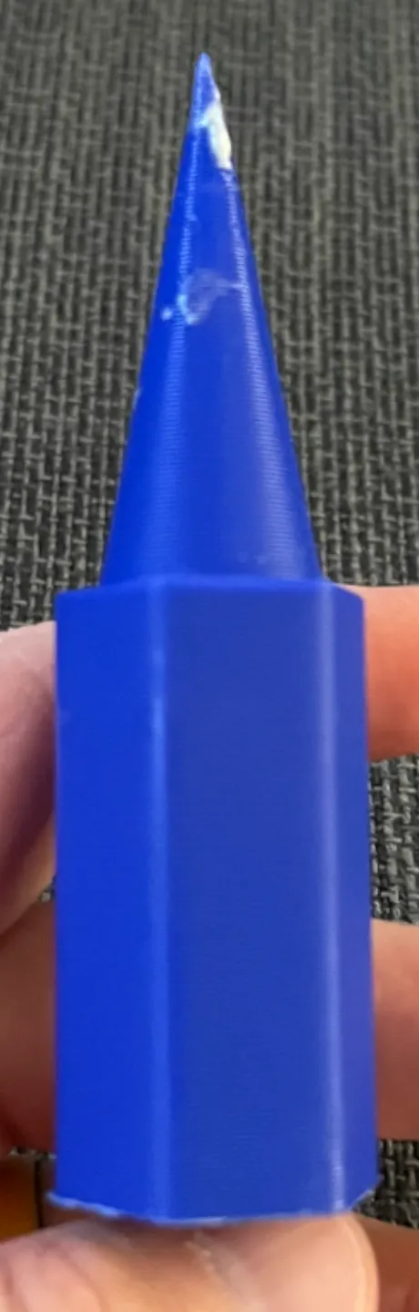 Awl Type Center Punch (Hex Handle, prevents roll)