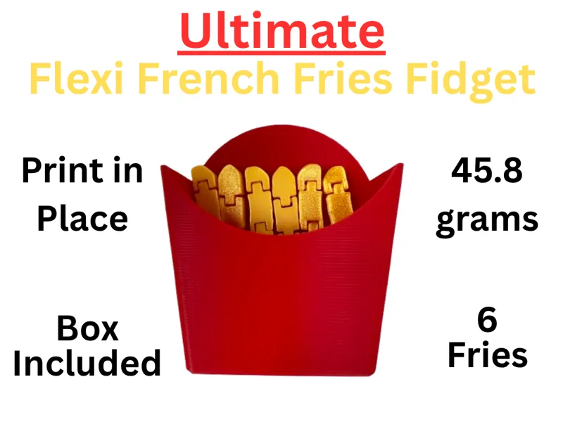 Flexi French Fries Fidget