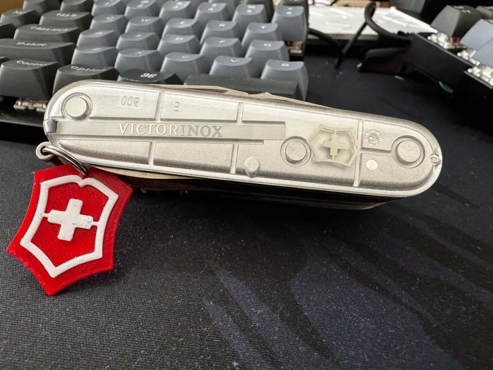 Keychain Victorinox - Free 3D Print Model - MakerWorld