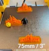 75mm (3") 0.2mm layer, 3 walls, 15% infill