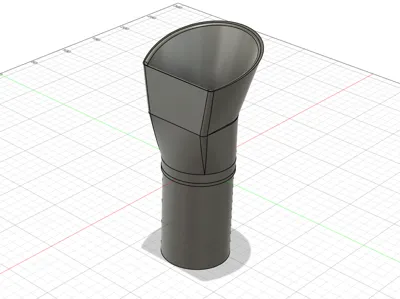 Poop Funnel for Desk with Cable Management