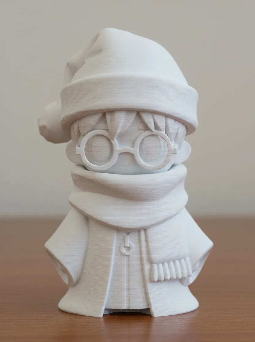 Figurine à soufflet de Noël au design spécial, ornement décoratif sur le thème de Harry Potter