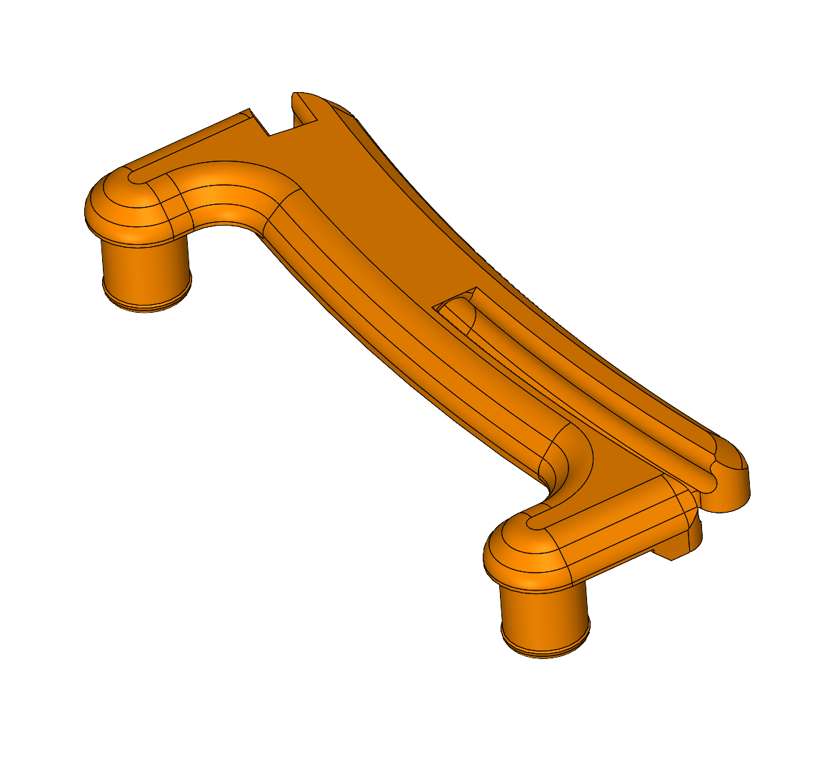 Miniatura 2 do modelo 3D 防脱线，防掉卡拓竹料盘耗材夹(完全兼容AMS2PRO) 最新更新
