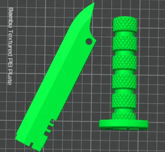 Defence Force knife with sheath Kaiju No 8