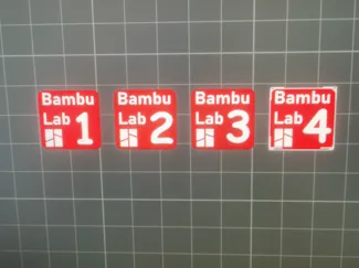 BMCU多色字符标识