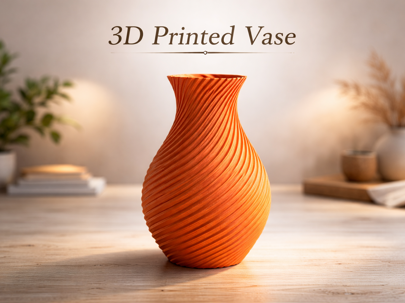 3D Printed Vase – Minimalist Design