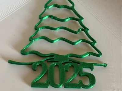 2025 Christmas tree tree decoration quick print