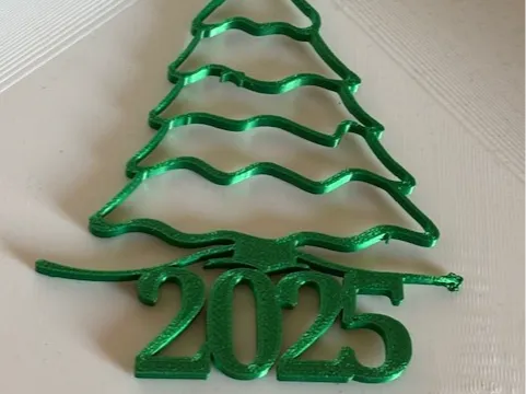 2025 Christmas tree tree decoration quick print