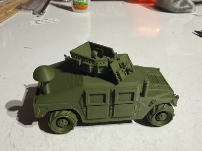 HMMWV Uparmored USMC with IED Blocker