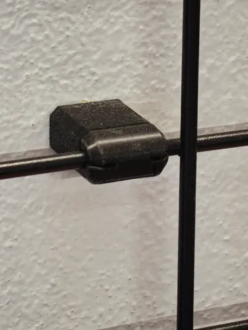 Clip o pieza de sujeción: Hidden 4 mm Wire / Grid Mount – Two-Piece Clip — vista de referencia 2