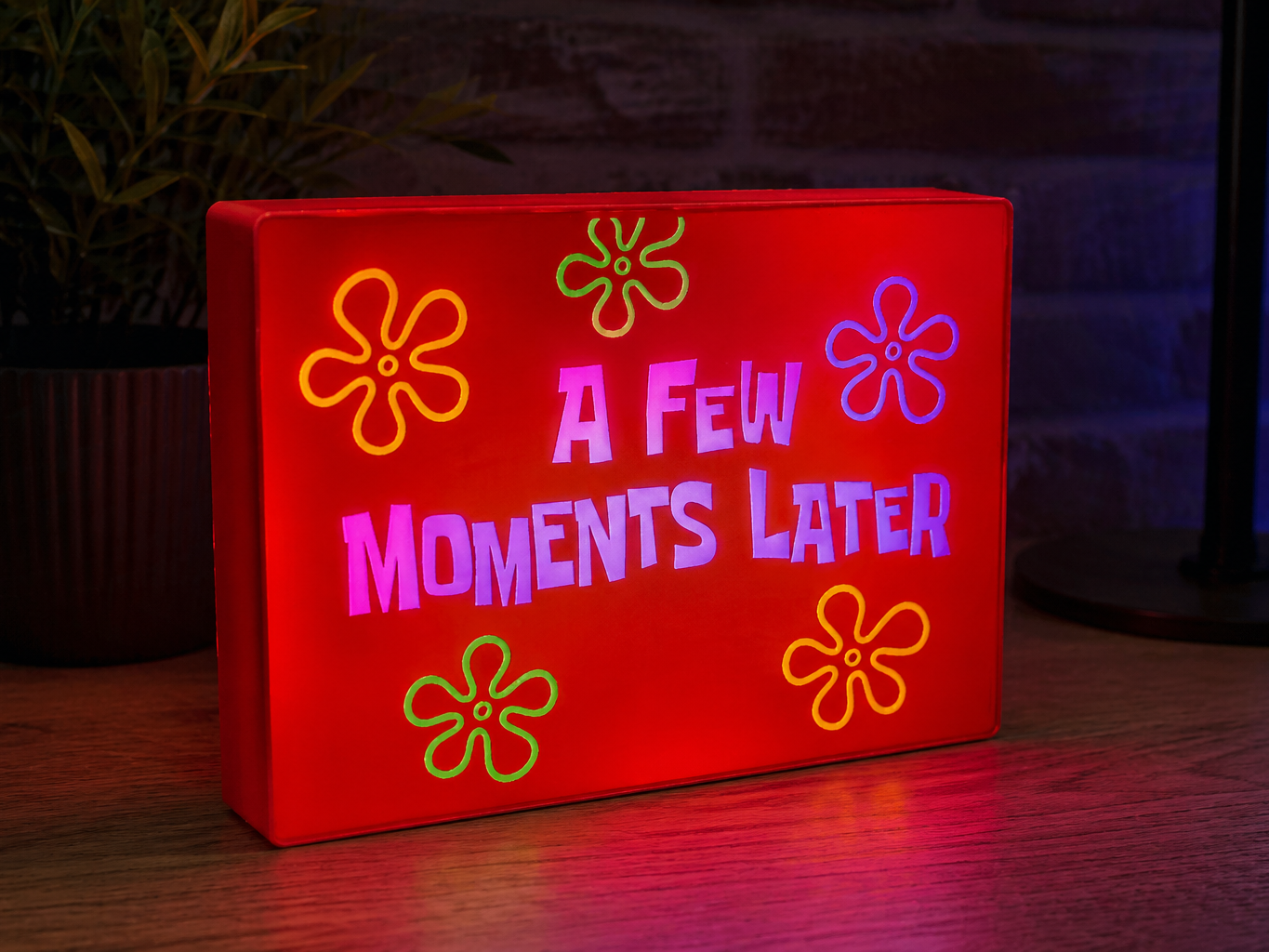 A Few Moments Later Lightbox (Retro Cartoon Meme)