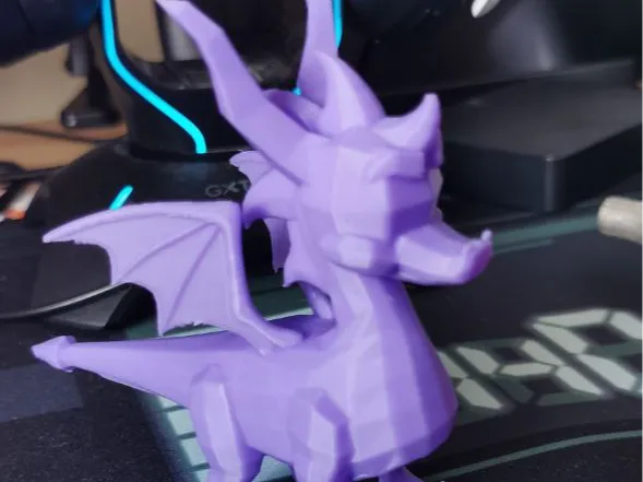 Low poly Spyro the dragon
