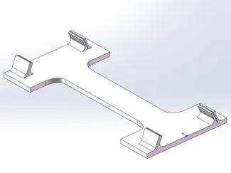 一种基于3d打印的桌牌(会议名牌)