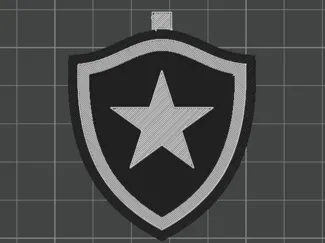 Chaveiro Botafogo FC – Versão Otimizada para AMS