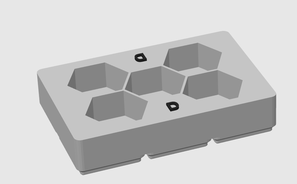 Miniatura 28 do modelo 3D Gridfinity PowerCell Organizer