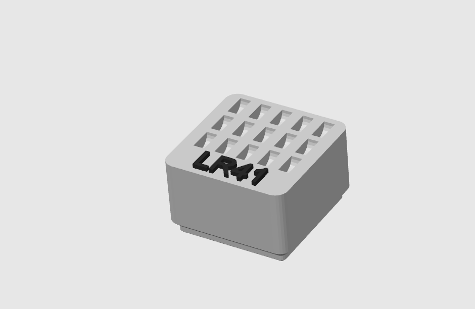 Miniatura 43 do modelo 3D Gridfinity PowerCell Organizer