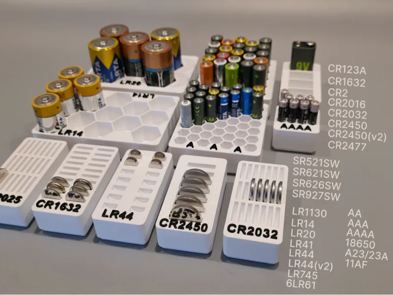 Gridfinity PowerCell Organizer