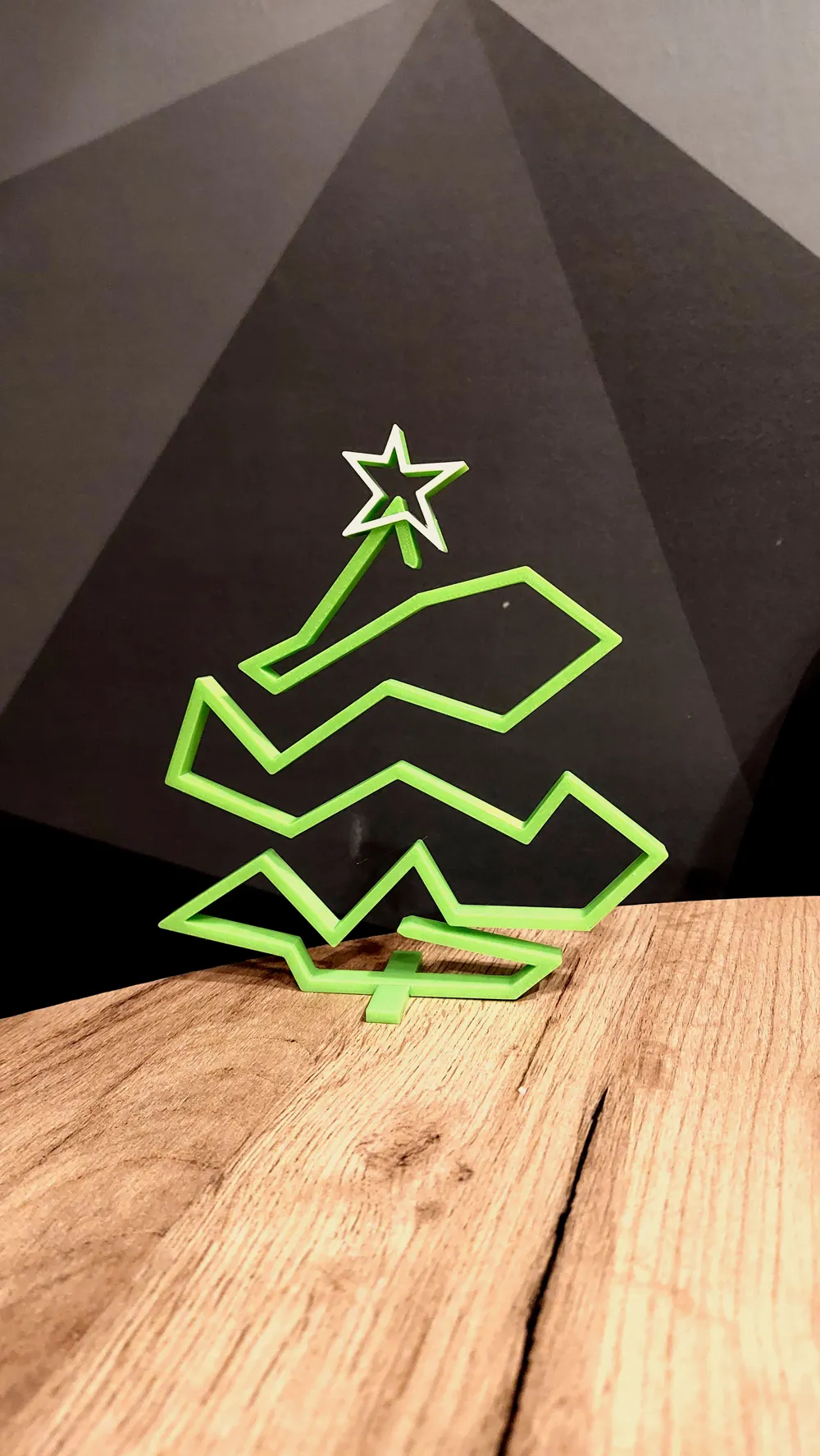 Simple Abstract Christmas Tree - Free 3D Print Model - MakerWorld