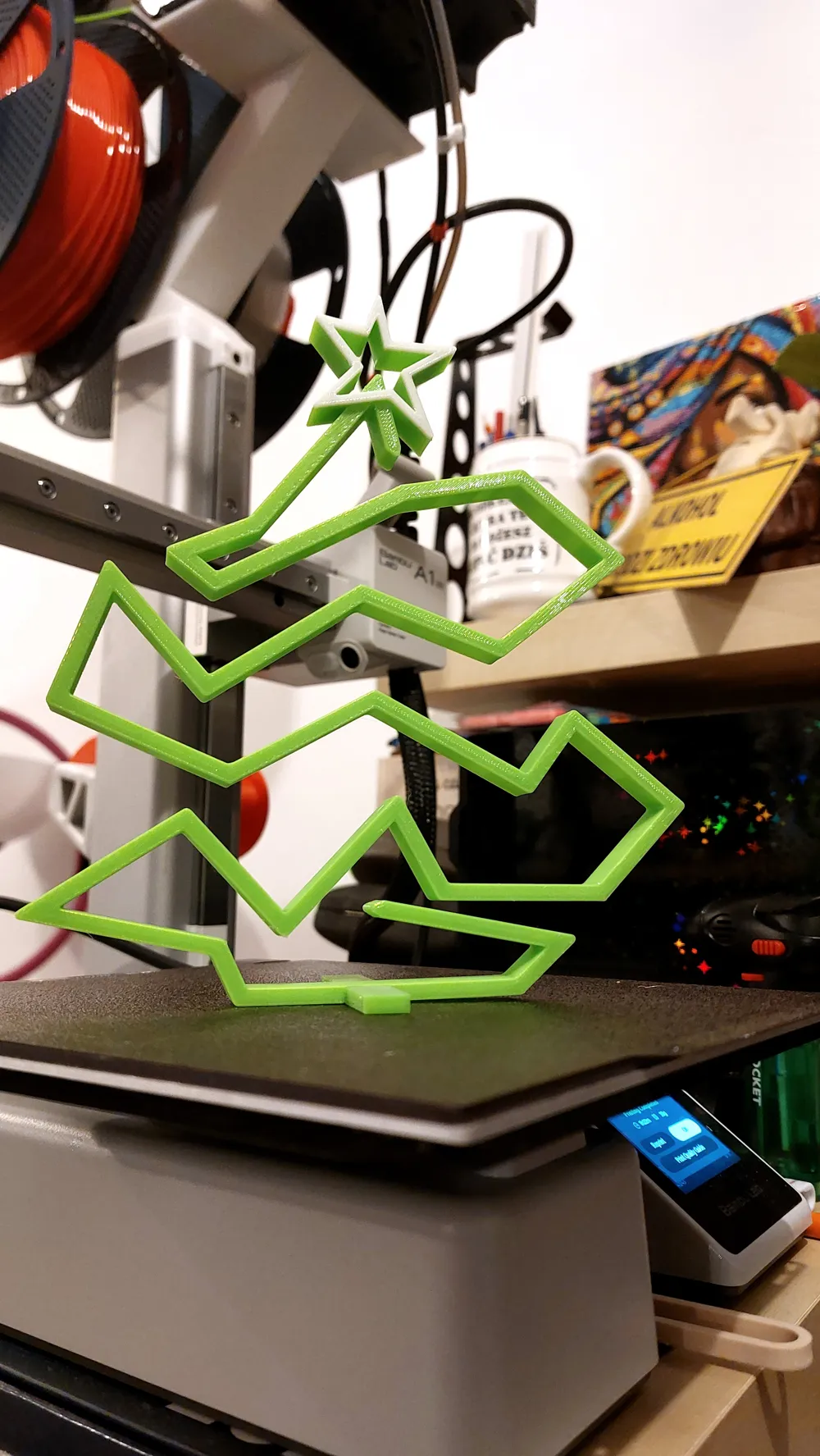 Simple Abstract Christmas Tree - Free 3D Print Model - MakerWorld