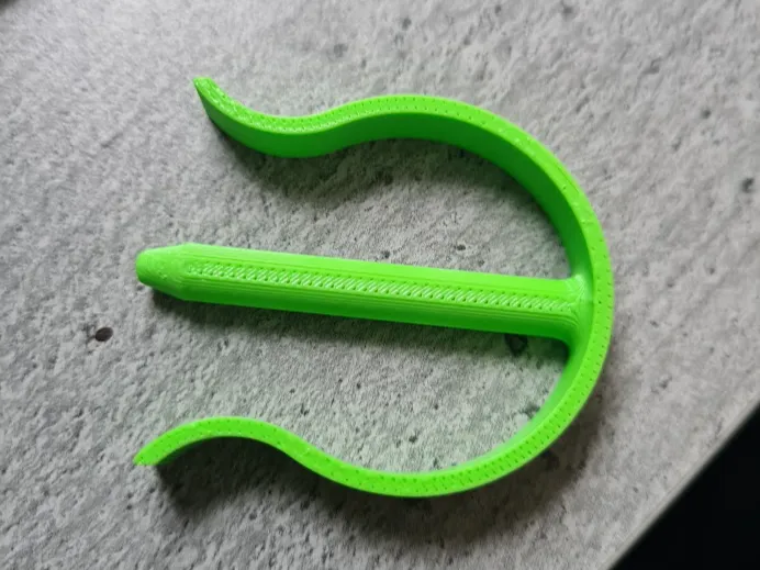 Swim ladder holder for folding ladder