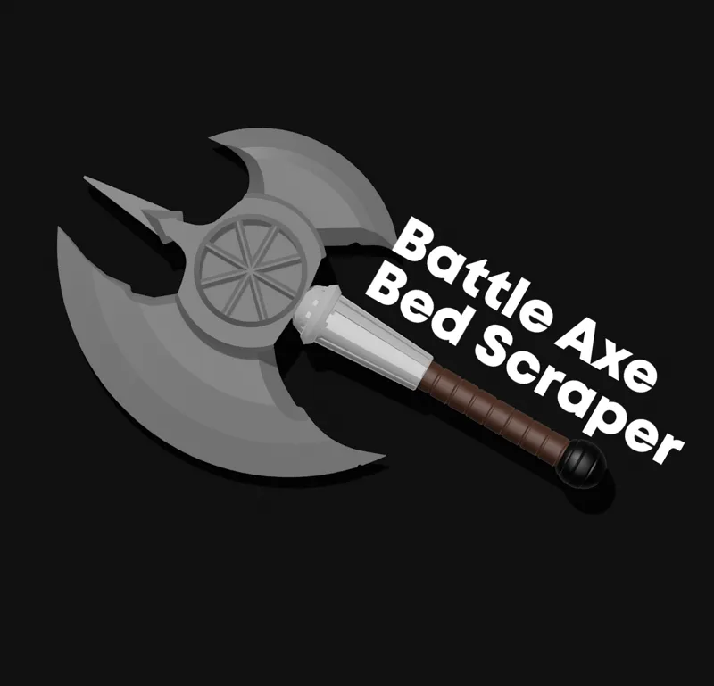Battle Axe Bed Scraper
