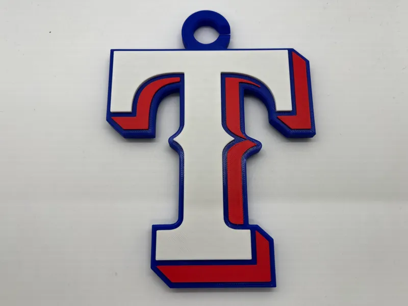 Texas Rangers Oversized Chain