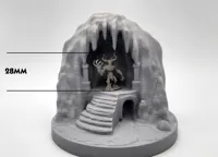 Grotte présentoir pour figurines — photo 1