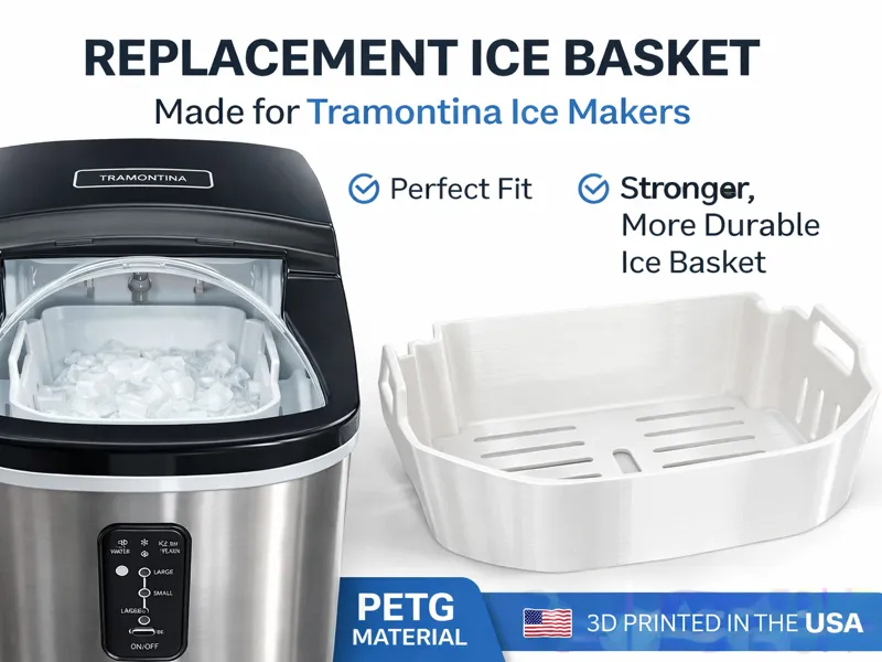 Replacement Basket for Tramontina Ice Maker