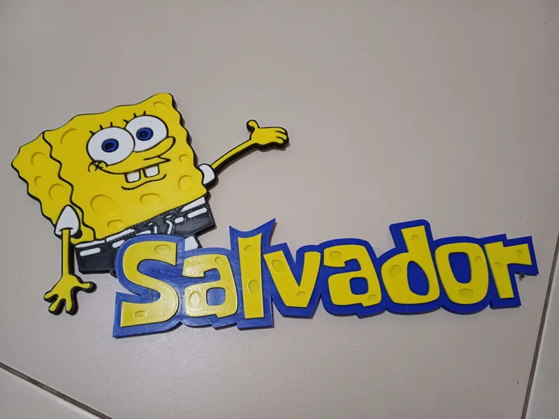 Door frame "SpongeBob"