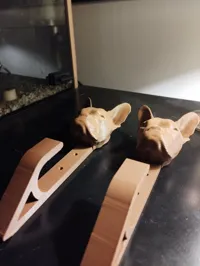 Porte-manteau bouledogue français — photo 4